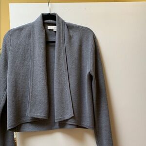 LOFT Gray Knit Top